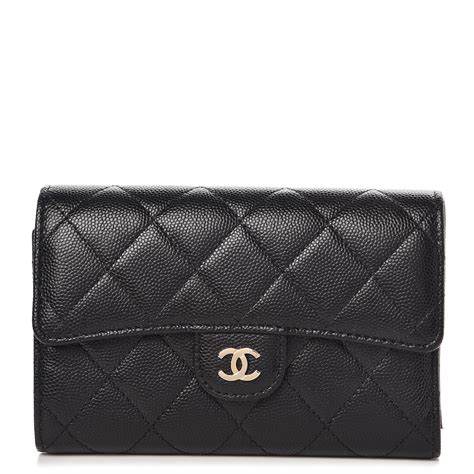 chanel medium flap wallet.